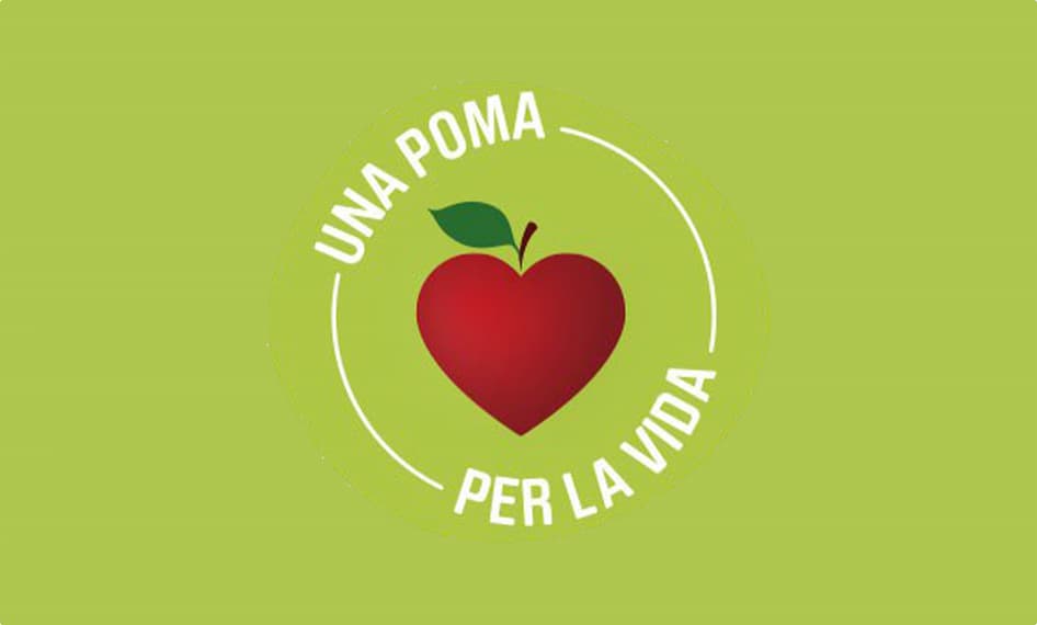 Logo del premi Una poma per la vida
