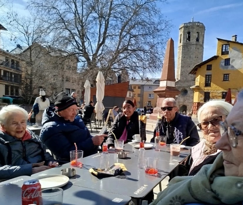 Aperitiu a la plaça