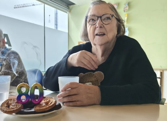 Celebració d'aniversari a ADIS