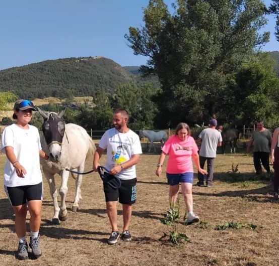 Sessió d'equinoteràpia amb Cavall Amic
