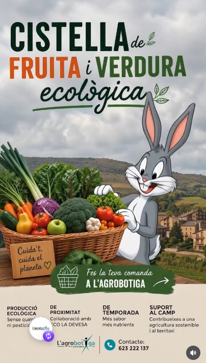 Cistella ecològica de l'Agrobotiga